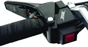 RSI ビレット スロットル ブロック キルスイッチ付き ブラック 90-19 ポラリス スノーモービル用 RSI Billet Throttle Block With Kill Switch Black For 90-19 Polaris Snowmobiles 【並行輸入品】