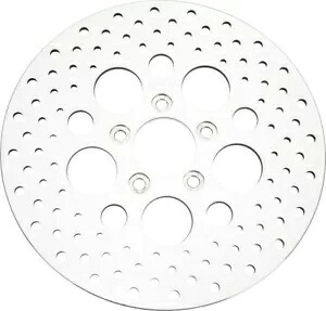 ハードドライブ ドリルド ベンテッド リア ブレーキ ローター ポリッシュ 144603 ハーレーダビッドソン HardDrive Drilled Vented Rear Brake Rotor Polished 144603 Harley Davidson 【並行輸入品】