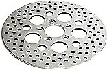 ハードドライブ ドリルド ベンテッド フロント ブレーキ ローター ポリッシュ 144602 ハーレーダビッドソン HardDrive Drilled Vented Front Brake Rotor Polished 144602 Harley Davidson 【並行輸入品】