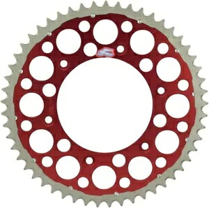 レンサル スプロケット ツインリング 50T 520 スチール/アルミ レッド #1540-520-50GPRD ホンダ Renthal Sprocket Twinring 50T 520 Steel/Aluminum Red #1540-520-50GPRD Honda 【並行輸入品】