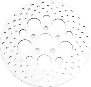 ハードドライブ ドリルド ベンテッド フロント ブレーキ ローター ポリッシュ 144613 ハーレーダビッドソン HardDrive Drilled Vented Front Brake Rotor Polished 144613 Harley Davidson 【並行輸入品】