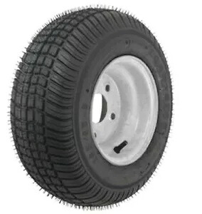 アメリカンタイヤ ロードスタートレーラー タイヤホイールアセンブリ 5穴 205/65-10 C シルバー American Tire Load Star Trailer Tire/Wheel Assembly 5-Hole 205/65-10 C Silver 【並行輸入品】