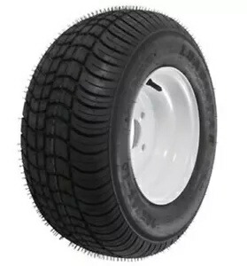 アメリカンタイヤ ロードスタートレーラー タイヤホイールアセンブリ 5穴 205/65-10 C ホワイト American Tire Load Star Trailer Tire/Wheel Assembly 5-Hole 205/65-10 C White 【並行輸入品】