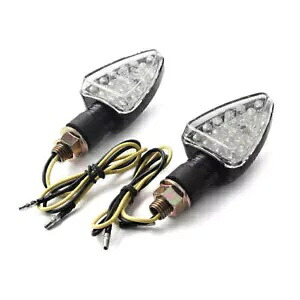 2 個ユニバーサルオートバイ 12V 18 LED ターンシグナルライトインジケーターウインカーランプ 2Pcs Universal Motorcycle 12V 18 LEDS Turn Signal Light Indicator Blinker Lamp 【並行輸入品】