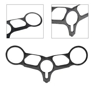 カーボントリプルツリートップクランプアッパー 3D デカールステッカー ForDucati 749/999 2003-2007 Carbon Triple Tree Top Clamp Upper 3D Decal Sticker ForDucati 749/999 2003-2007 【並行輸入品】