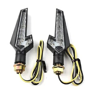 ユニバーサルターンシグナルライト LED インジケータランプカスタムツーリング 10 ミリメートルボルト Universal Turn Signal Lights LED Indicators Lamp For Custom Touring 10mm Bolt 【並行輸入品】