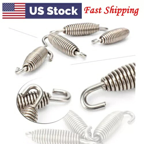 ユニバーサル ショート アウトロー レーシング ステンレス ヘッダー エキゾースト スプリング ホンダ ak US用 Universal Short Outlaw Racing Stainless Header Exhaust Spring for Honda ak US 【並行輸入品】