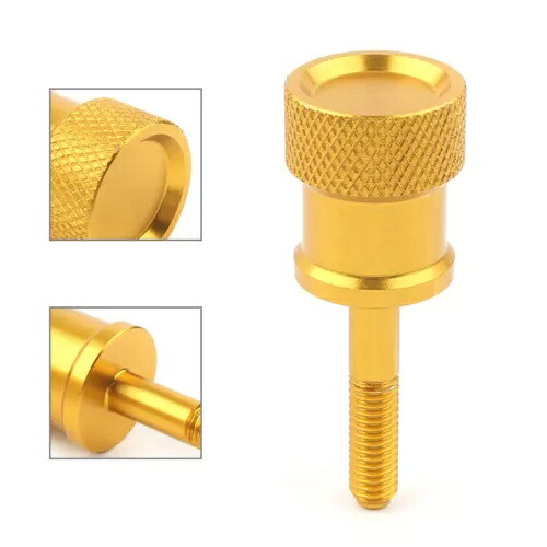助手席シートボルト取り外しツールレスクイックリリース BMW Racer/Scrambler ゴールド Passenger Seat Bolt Removal Tool-less Quick Release For BMW Racer/Scrambler Gold 【並行輸入品】