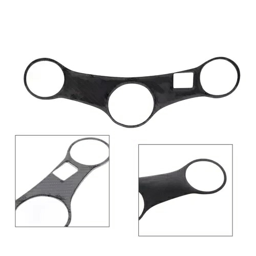 トリプルツリートップクランプアッパーカーボンデカールステッカーホンダ CBR600F4i 2001-2006 Triple Tree Top Clamp Upper Carbon Decal Sticker For Honda CBR600F4i 2001-2006 【並行輸入品】