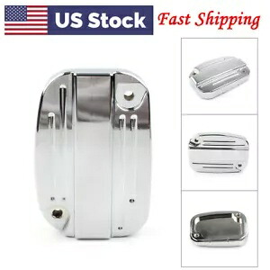 左ブレーキマスターシリンダーカバーキャップハーレーツーリングストリートロードグライドVロッドに適合 Left Brake Master Cylinder Cover Cap Fit Harley Touring Street Road Glide V-Rod 【並行輸入品】