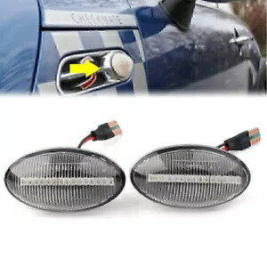LED ダイナミックサイドマーカーライトターンシグナルライトペアミニクーパー R50 R52 53 LED Dynamic Side Marker Light Turn Signal Light Pair For Mini Cooper R50 R52 53 【並行輸入品】
