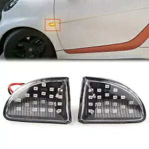 LED シーケンシャルダイナミックサイドマーカーターンシグナルライトスマートフォーツー W451 用 LED Sequential Dynamic Side Marker Turn Signal Light Clear For Smart Fortwo W451 【並行輸入品】 33,605円