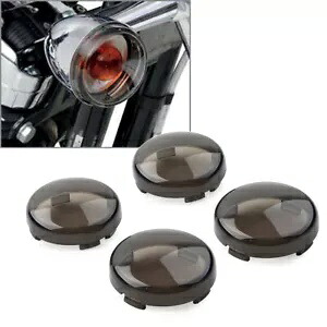 4 個ターンシグナルレンズライトカバーガードフィットハーレーツーリングソフテイルダイナスモーク 4pcs Turn Signal Lens Light Cover Guard Fit Harley Touring Softail Dyna Smoke 【並行輸入品】 33,605円