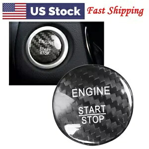 カーボンファイバーエンジンスタートストップボタンカバーメルセデス A B C E GLE GLC CLA 新しい Carbon Fiber Engine Start Stop Button Cover For Mercedes A B C E GLE GLC CLA New 【並行輸入品】