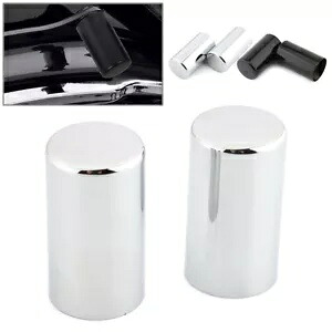 2個のドッキングハードウェアポイントカバーキット ハーレーツーリングFLHX 09-23に適合 2 Pcs Docking Hardware Point Covers Kit Fit for Harley Touring FLHX 09-23 【並行輸入品】