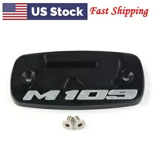 フロントブレーキマスターシリンダーリザーバーカバーキャップフィットスズキブルバードM109Rブラック Front Brake Master Cylinder Reservoir Cover Cap Fit Suzuki Boulevard M109R Black 【並行輸入品】