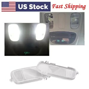 LH & RH オーバーヘッドコンソールドームマップライトランプレンズダッジラム 2002-2010 2003 LH & RH Overhead Console Dome Map Light Lamp Lens For Dodge Ram 2002-2010 2003 【並行輸入品】