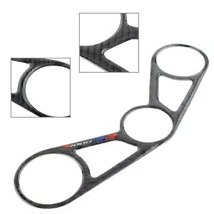 ハンドルヨークカバー穴あきブラックステッカープロテクターパッド BMW S1000RR 2009-14用 Handle Yoke Cover Perforated Black Sticker Protector Pad for BMW S1000RR 2009-14 【並行輸入品】