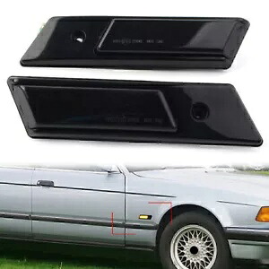ダイナミック LED サイドマーカー ターンシグナルライト BMW 3 5 7 シリーズ E36 E34 E32 新品 Dynamic LED Side Marker Turn Signal Light Fit BMW 3 5 7 Series E36 E34 E32 New 【並行輸入品】