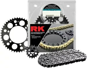 RK 520GXW チェーン&スプロケットキット 16/45T ナチュラルクイックアクセラレーション #3076-069P RK 520GXW Chain & Sprocket Kit 16/45T Natural Quick Acceleration #3076-069P 【並行輸入品】 54,780円