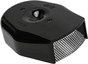 S&S 交換用ステルス トリビュート エア クリーナー カバー ブラック S&S Replacement Stealth Tribute Air Cleaner Cover Black 【並行輸入品】｜カスタムパーツ WORLD倉庫
