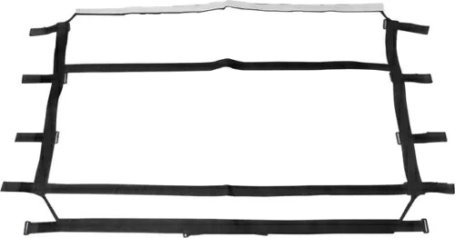 Moose リアウインドスクリーン ブラック/クリア ヤマハ用 Moose Rear Windscreen Black/Clear for Yamaha 【並行輸入品】