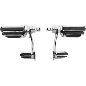 Kuryakyn パイロットフットペグ あばら付き オスマウント クローム #4428 ハーレーダビッドソン Kuryakyn Pilot Footpegs With Stirrups Male Mount Chrome #4428 Harley Davidson 【並行輸入品】