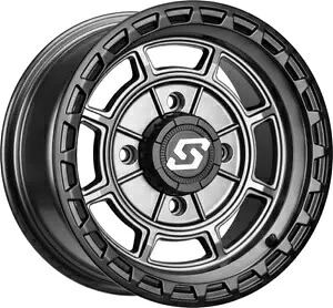 セドナ リフト ホイール 15x7 4/156 5+2 (+10mm) カーボン グレー Sedona Rift Wheel 15x7 4/156 5+2 (+10mm) Carbon Gray 【並行輸入品】
