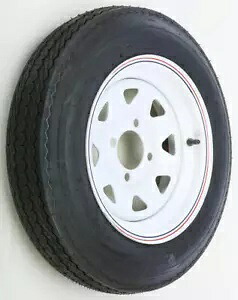 アライド 8 スポーク トレーラー タイヤ/ホイール アセンブリ ラジアル 左右 175/80R13 C 5/4.5 Allied 8-Spoke Trailer Tire/Wheel Assembly Radial Left/Right 175/80R13 C 5/4.5 【並行輸入品】|カスタムパーツ WORLD倉庫