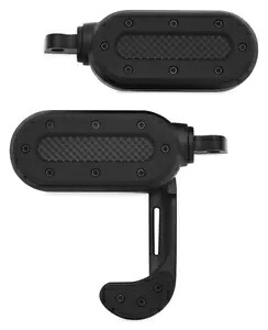 Kuryakyn Heavy Industry 飛び出しナイフ オスマウントアダプター付き サテンブラック #7028 Kuryakyn Heavy Industry Switchblades with Male Mount Adapters Satin Black #7028 【並行輸入品】