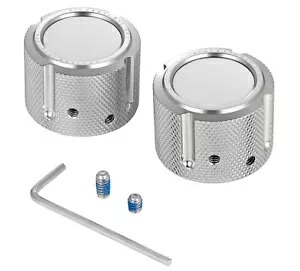Figurati Designs フロント アクスル ナット カバー スムース ポリッシュ #FD60-FAC-SS Figurati Designs Front Axle Nut Covers Smooth Polished #FD60-FAC-SS 【並行輸入品】
