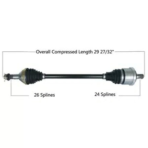 チタニウム ヘビーデューティ コンプリート アクスル #813-0255 Can-Am Maverick 1000R Xmr 2015 Tytaneum Heavy Duty Complete Axle #813-0255 Can-Am Maverick 1000R Xmr 2015 【並行輸入品】 55,440円