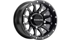 Raceline トロフィー ビードロック UTV ホイール 14x7 4/156 5+2 (10mm) マットブラック Raceline Trophy Beadlock UTV Wheel 14x7 4/156 5+2 (10mm) Matte Black 【並行輸入品】