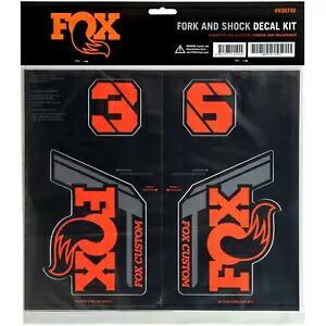 Fox Racing フォークとショック デカール キット - ファクトリー オレンジ 803-01-731 Fox Racing Fork and Shock Decal Kit - Factory Orange 803-01-731 【並行輸入品】 38,610円