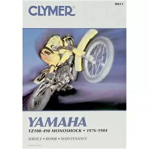 ヤマハ YZ100-490 モノショック M413 用 Clymer マニュアル Clymer Manual for Yamaha YZ100-490 Monoshock M413 【並行輸入品】