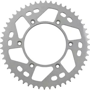 MOOSE リア アルミニウム スプロケット、シルバー - 52 歯 ホンダ 1211-210-52-11 MOOSE REAR ALUMINUM SPROCKET, SILVER - 52 TOOTH FOR HONDA 1211-210-52-11 【並行輸入品】