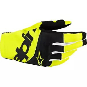 Alpinestars Techstar MX グローブ - ブラック/フルオ イエロー - XX-Large 3560125-155-XXL Alpinestars Techstar MX Gloves - Black/Fluo Yellow - XX-Large 3560125-155-XXL 【並行輸入品】