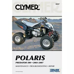 ポラリス プレデター '03-'07 M367 用クライマーマニュアル Clymer Manual for Polaris Predator '03-'07 M367 【並行輸入品】