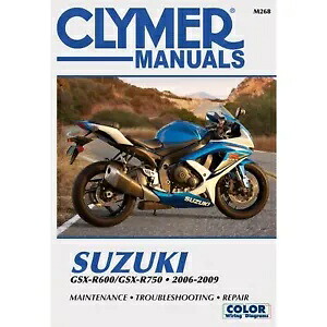 Clymer マニュアルスズキ GSX 600/750 '06-'09 M268 Clymer Manual For Suzuki GSX 600/750 '06-'09 M268 【並行輸入品】