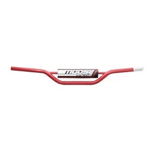 Moose Racing レッド CR ハイスチール ハンドルバー 0601-4966 Moose Racing Red CR High Steel Handlebar 0601-4966 【並行輸入品】