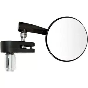 Emgo バーエンドミラー - ブラック - 右 20-34041 Emgo Bar End Mirror - Black - Right 20-34041 【並行輸入品】