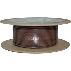 Namz 100' ワイヤー スプール - 18 ゲージ - ブラウン NWR-1-100 Namz 100' Wire Spool - 18 Gauge - Brown NWR-1-100 【並行輸入品】