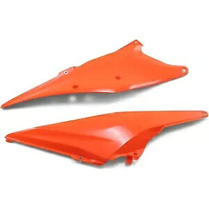 Cycra サイドパネル KTM 用 - 蛍光オレンジ 1CYC-2556-22F Cycra Side Panels for KTM - Fluorescent Orange 1CYC-2556-22F 【並行輸入品】