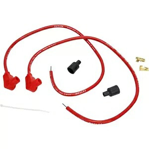 Sumax ユニバーサル スパーク プラグ ワイヤー キット - 90 度 - レッド 76281 Sumax Universal Spark Plug Wire Kit - 90 degree - Red 76281 【並行輸入品】
