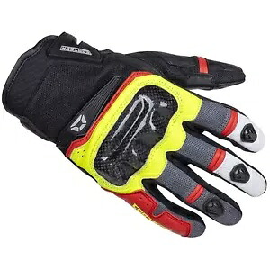 Cortech Sonic-Flo グローブ - レッド/ハイビズ - 2XL 8327-0113-08 Cortech Sonic-Flo Gloves - Red/Hi-Viz - 2XL 8327-0113-08 【並行輸入品】