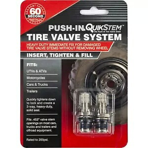 ハードライン タイヤ バルブ システム プッシュイン Quikstem QS-1 Hardline Tire Valve System Push-In Quikstem QS-1 【並行輸入品】