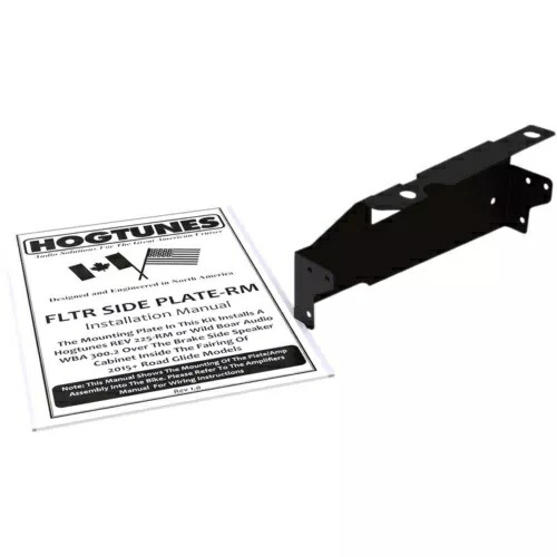 Hogtunes アンプサイドマウントプレート FLTR SIDEPLT-RM Hogtunes Amp Side Mount Plate FLTR SIDEPLT-RM 【並行輸入品】
