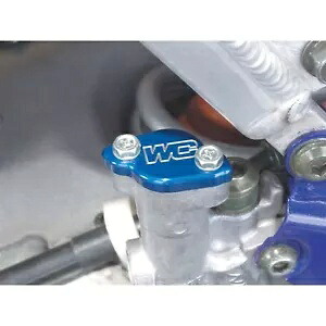 Works リア ビレット ブレーキ カバー - ブルー - ヤマハ 21-700用 Works Rear Billet Brake Cover - Blue - For Yamaha 21-700 【並行輸入品】