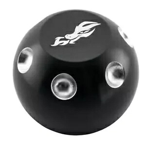 Dragonfire レーシング シフター ノブ 2 インチ コントラスト - ブラック 04-0903 Dragonfire Racing Shifter Knobs 2\