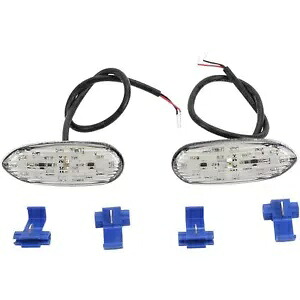 HOTBODIES フラッシュマウント ウインカー - クリア S06GS-SIG-CLR HOTBODIES Flush Mount Turn Signals - Clear S06GS-SIG-CLR 【並行輸入品】